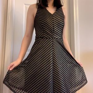 Black and Gold Mossimo Dress